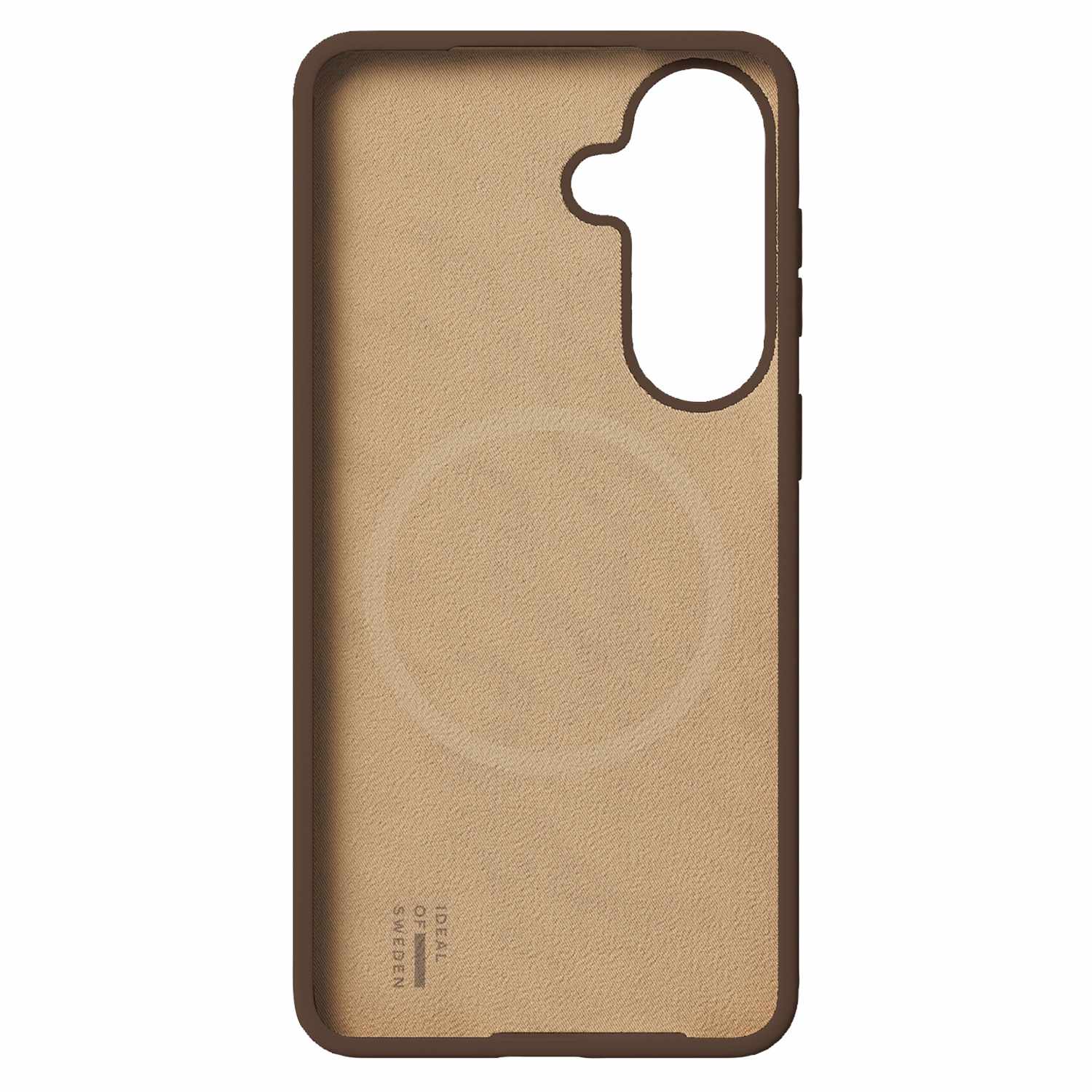 Ideal of Sweden Silicone Case with Magnets Mocha Mousse for Galaxy S26