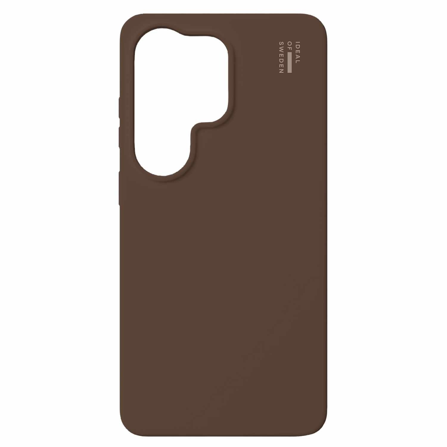 Ideal of Sweden Silicone Case with Magnets Mocha Mousse for Galaxy S26 Ultra