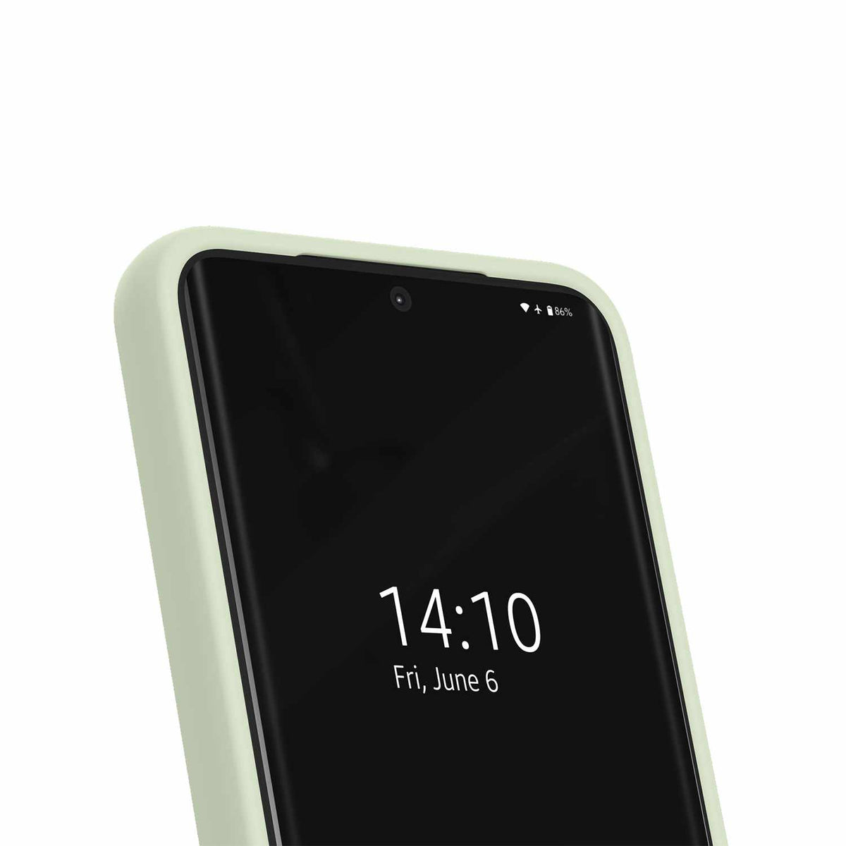 Ideal of Sweden Silicone Case with Magnets Sage Green for Galaxy S26
