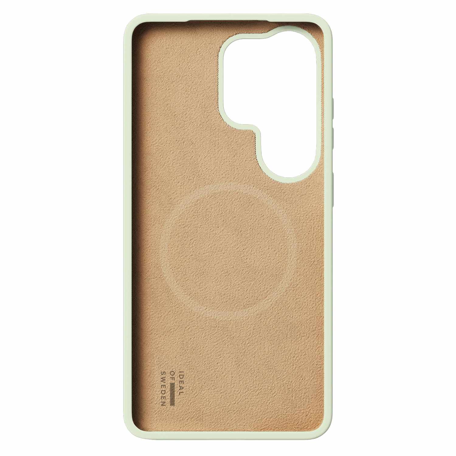 Ideal of Sweden Silicone Case with Magnets Sage Green for Galaxy S26 Ultra