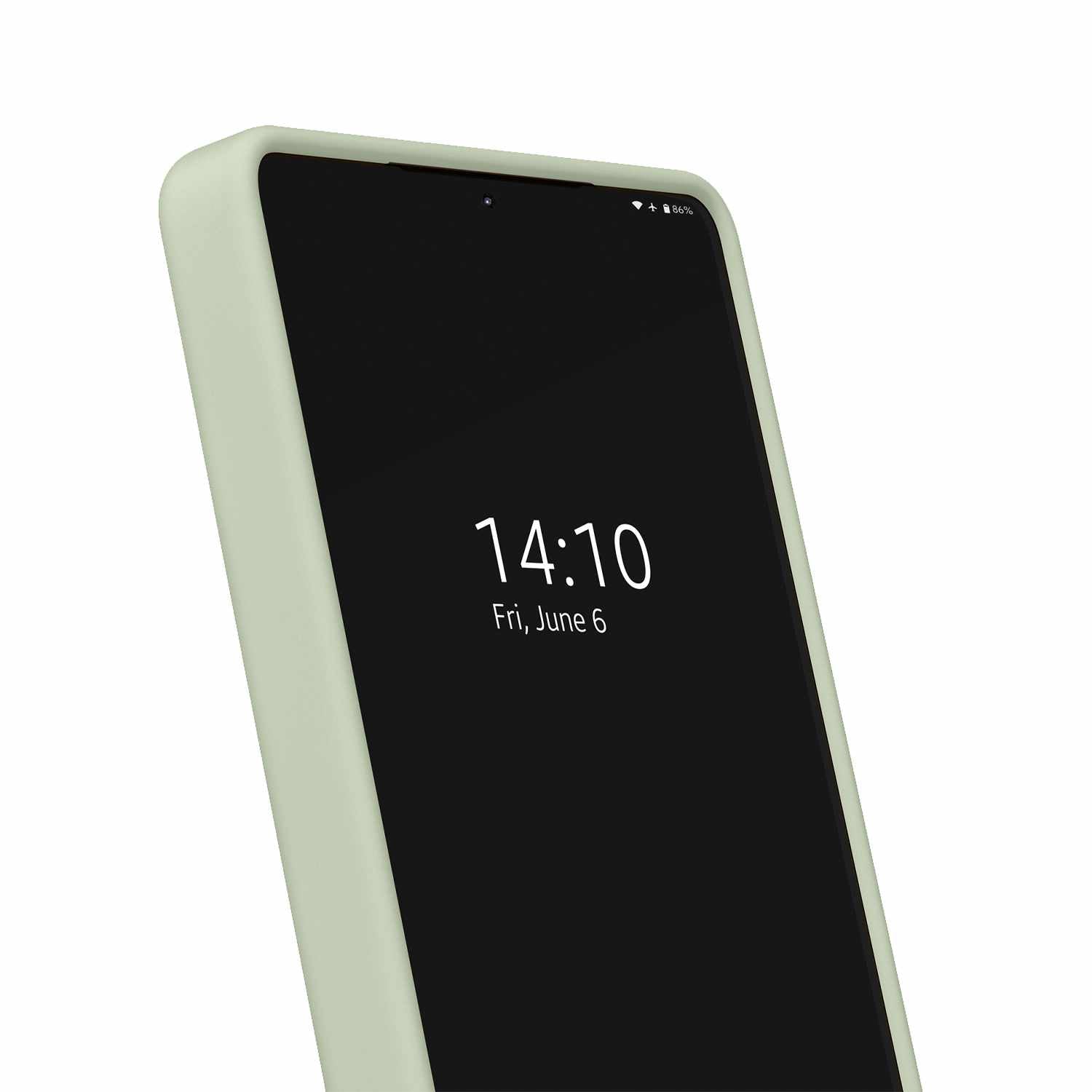 Ideal of Sweden Silicone Case with Magnets Sage Green for Galaxy S26 Ultra