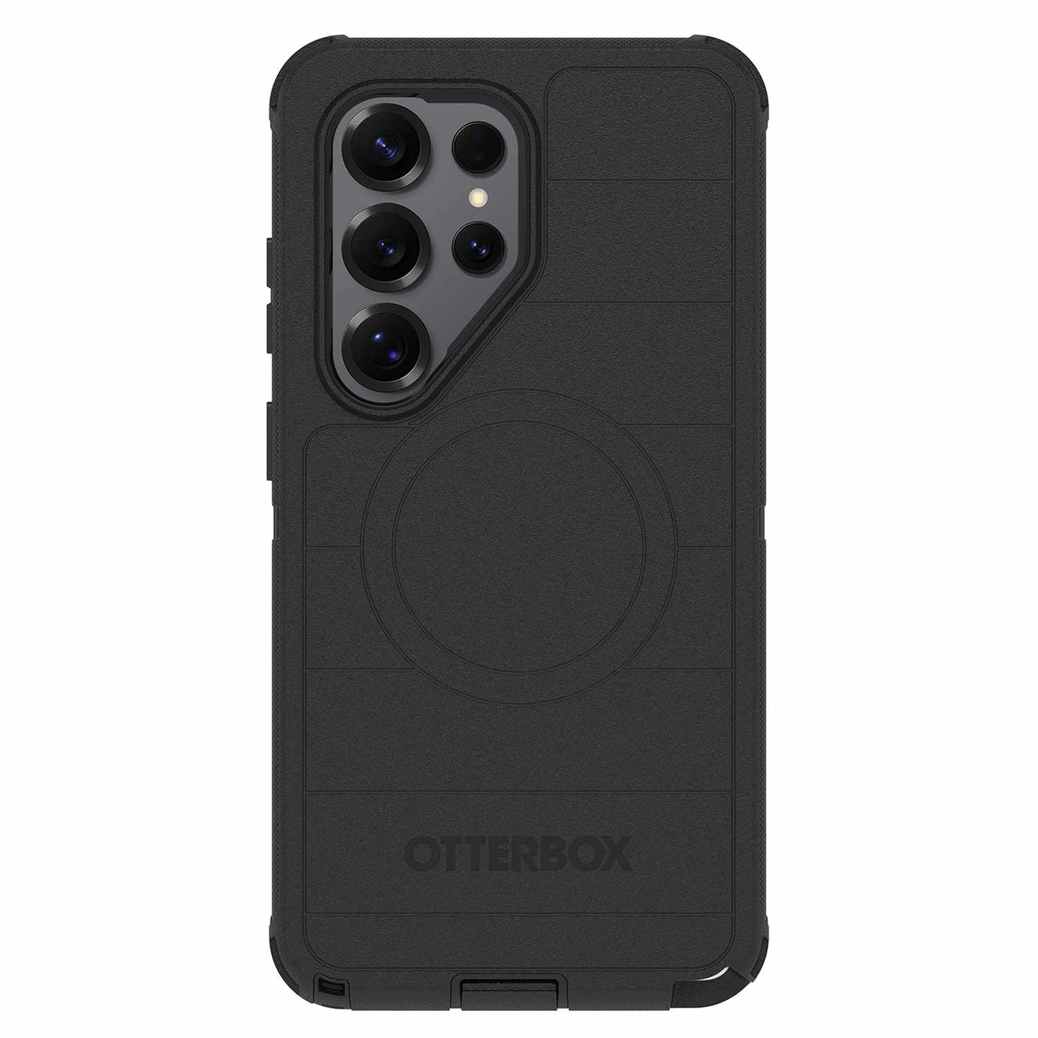 OtterBox Defender Pro Case with Magnets and Holster in Bulk Packaging Black for Galaxy S26 Ultra