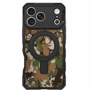 ITSKINS Supreme_R Stand Nylon MagSafe Case Camouflage Green for iPhone 17 Pro Max