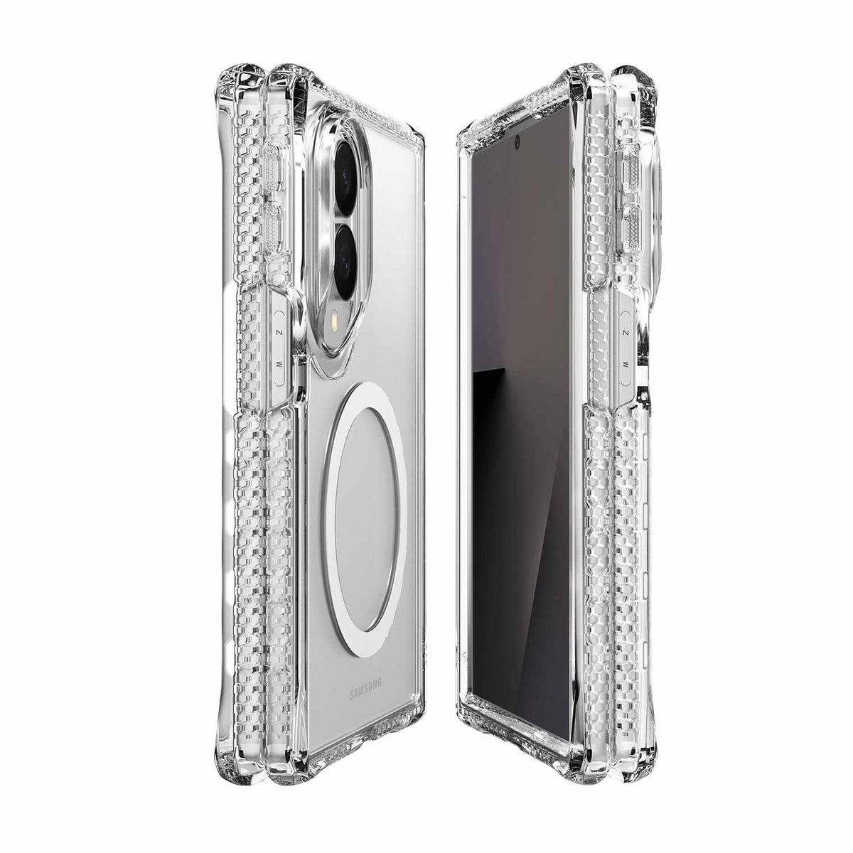 ITSKINS Hybrid_R Hinge Clear w/Magnets Case for Samsung Galaxy Z Fold8