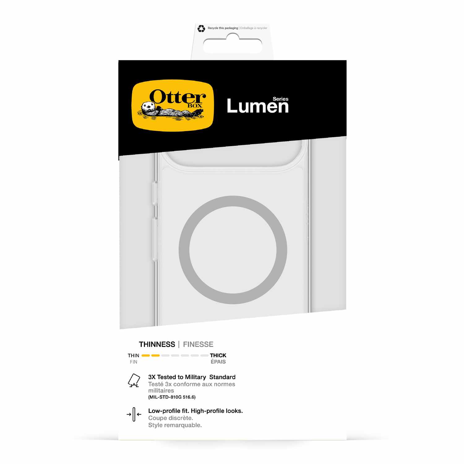 OtterBox Lumen Clear Case w/Magnets Clear for Google Pixel 11 Pro XL