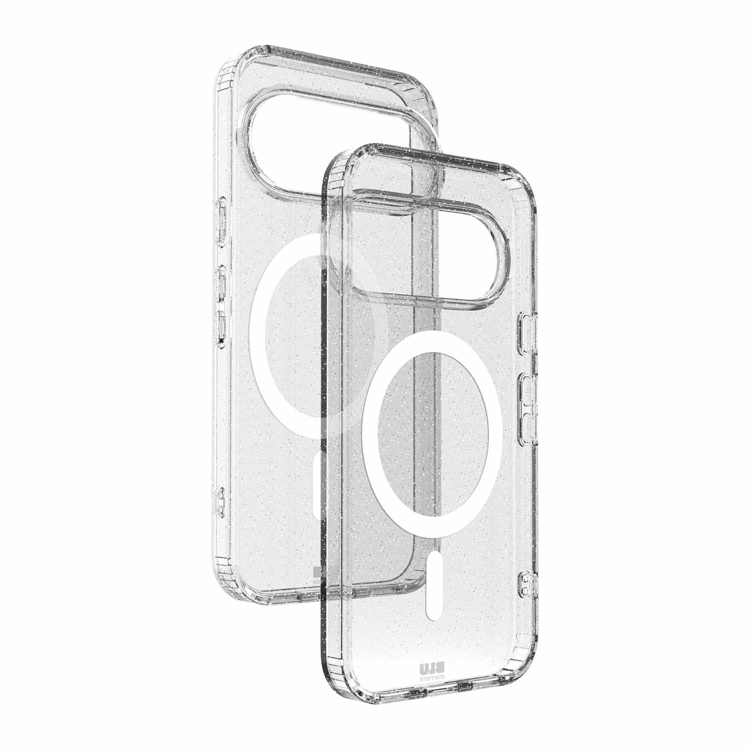 Blu Element Dropzone Rugged Glitter Case w/Magnets Clear for Google Pixel 11 Pro