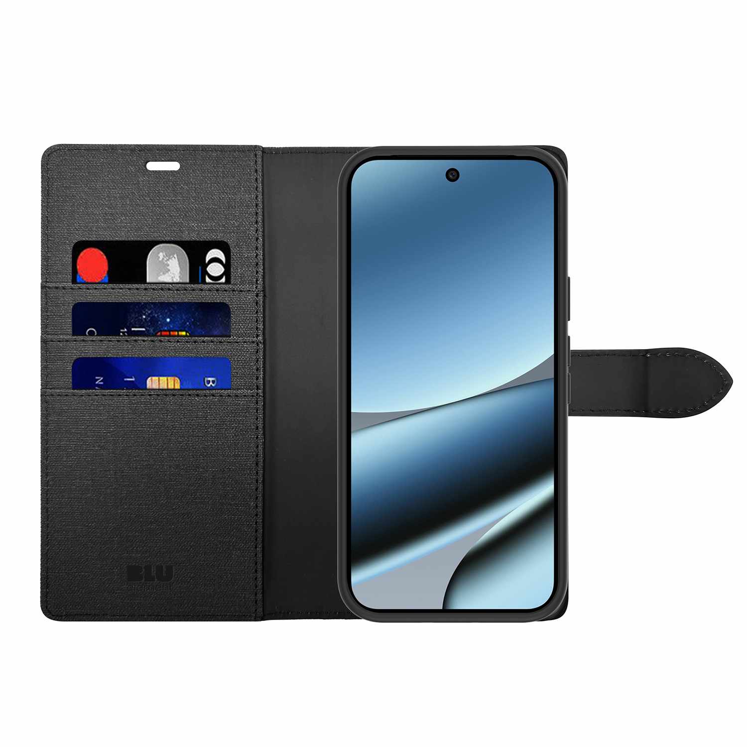 Blu Element Folio 2-in-1 Case Case Black for Google Pixel 11 Pro