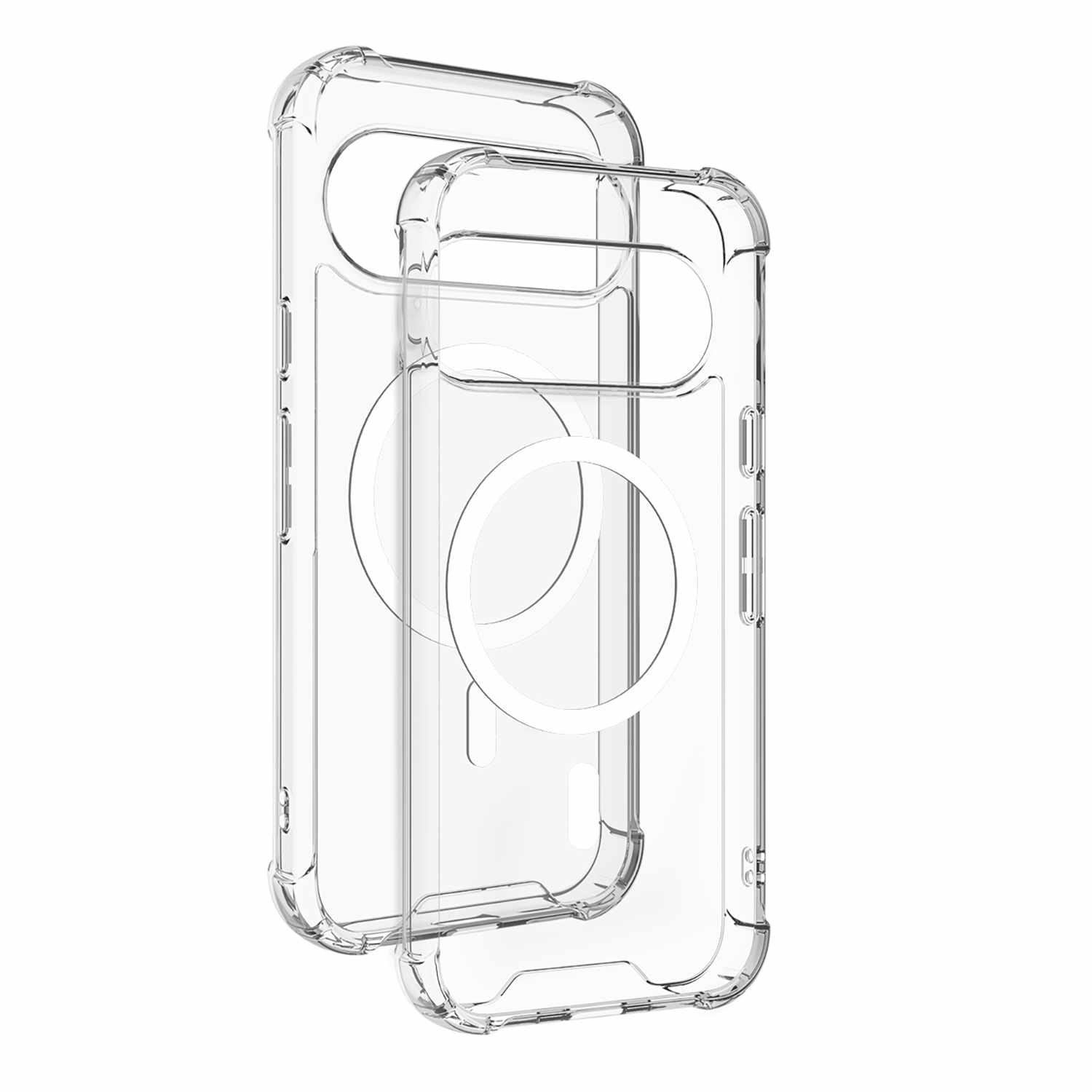 Blu Element Dropzone Rugged Case w/Magnets Clear for Google Pixel 11