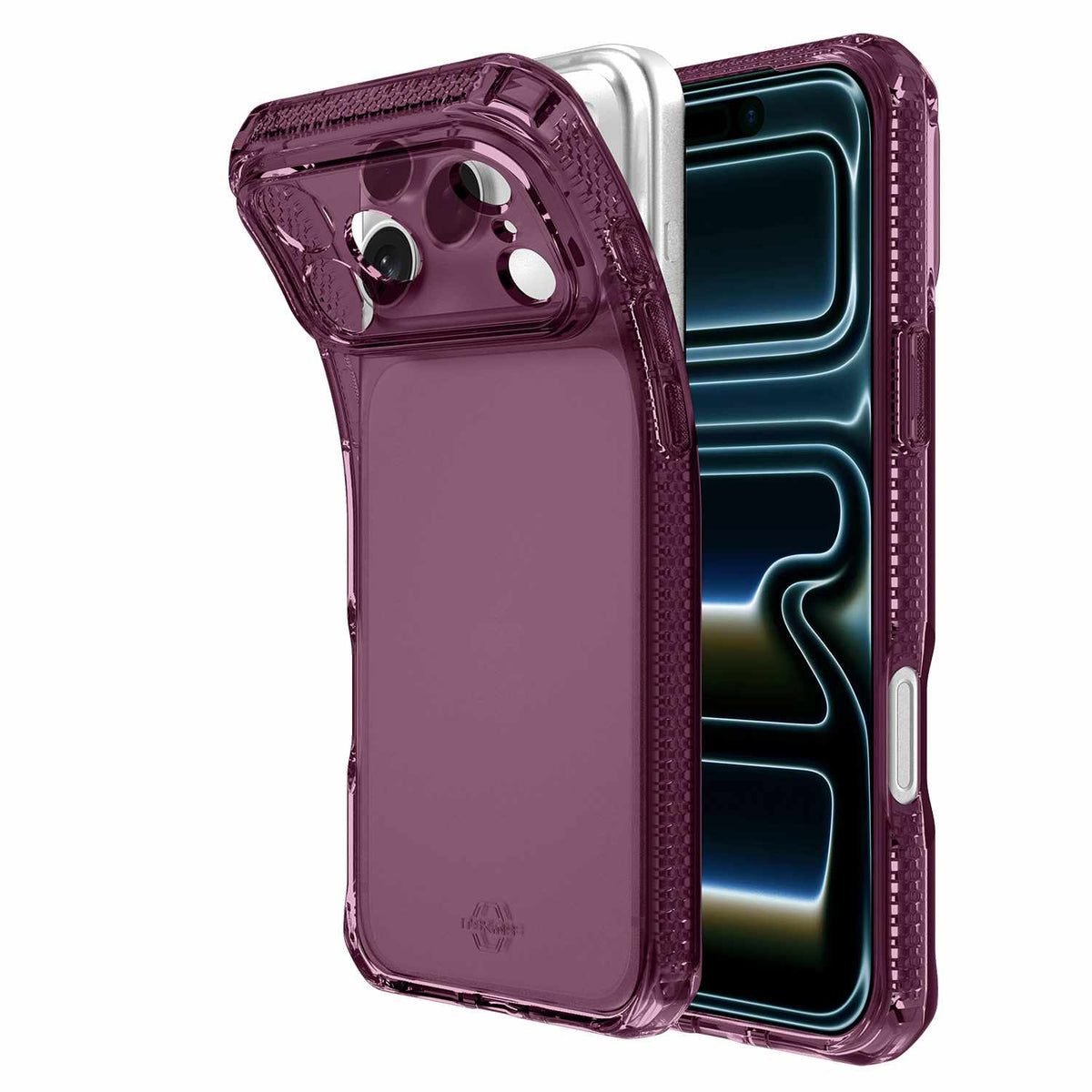 ITSKINS Spectrum_R Clear Case Plum for iPhone 18 Pro Max/17 Pro Max