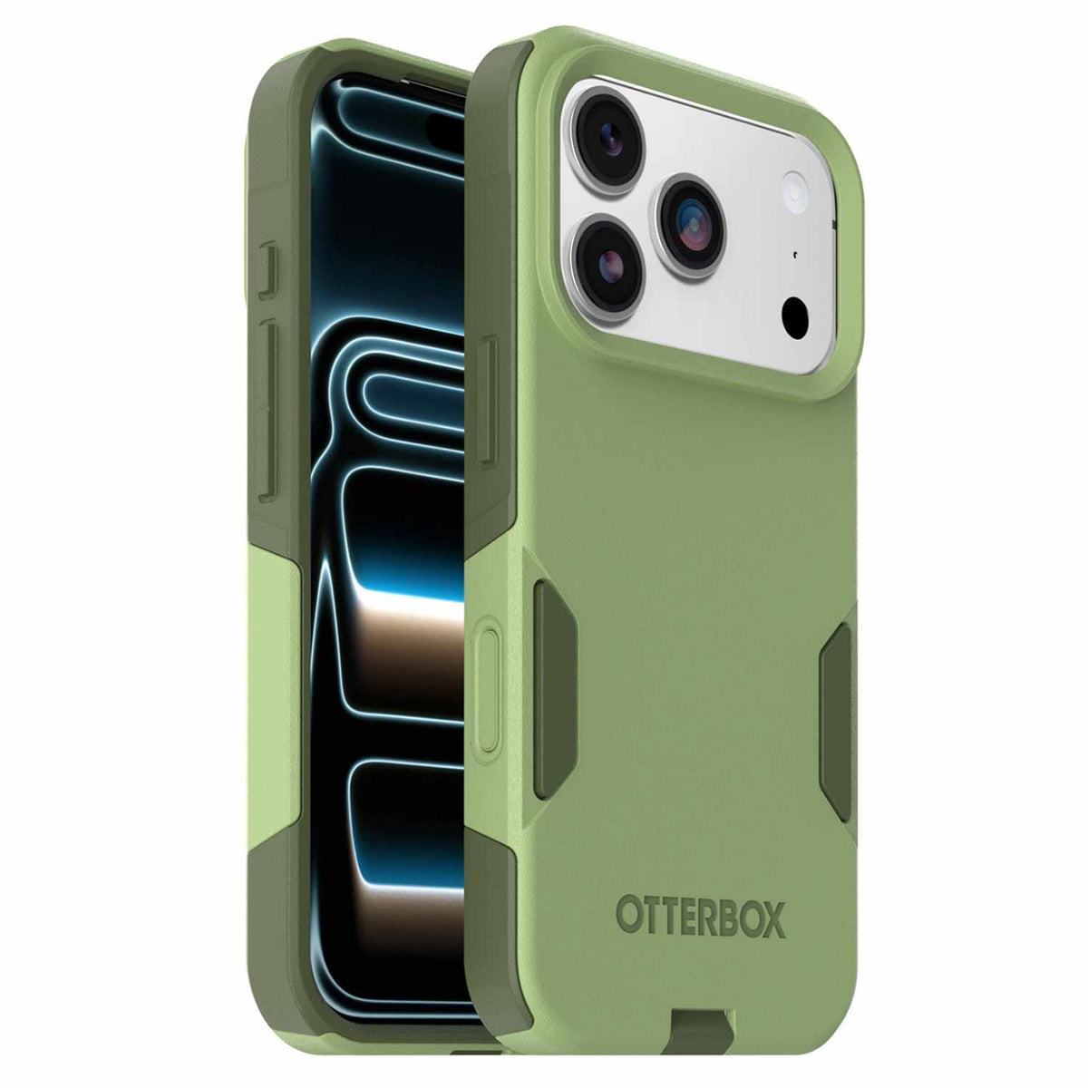 OtterBox Commuter MagSafe Case Keyframe Green for iPhone 18 Pro/17 Pro