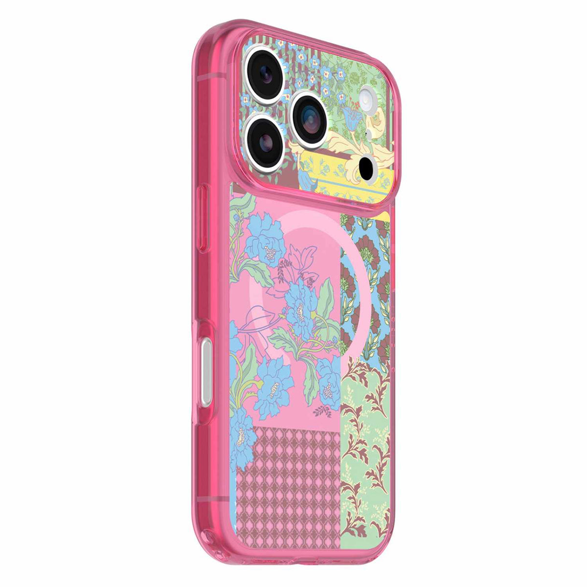 OtterBox Lumen Clear MagSafe Case Patchwork Petals for iPhone 18 Pro/17 Pro