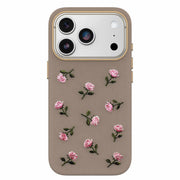 OtterBox Symmetry Cactus Leather Embroidery MagSafe Case Cottage Rose for iPhone 18 Pro/17 Pro