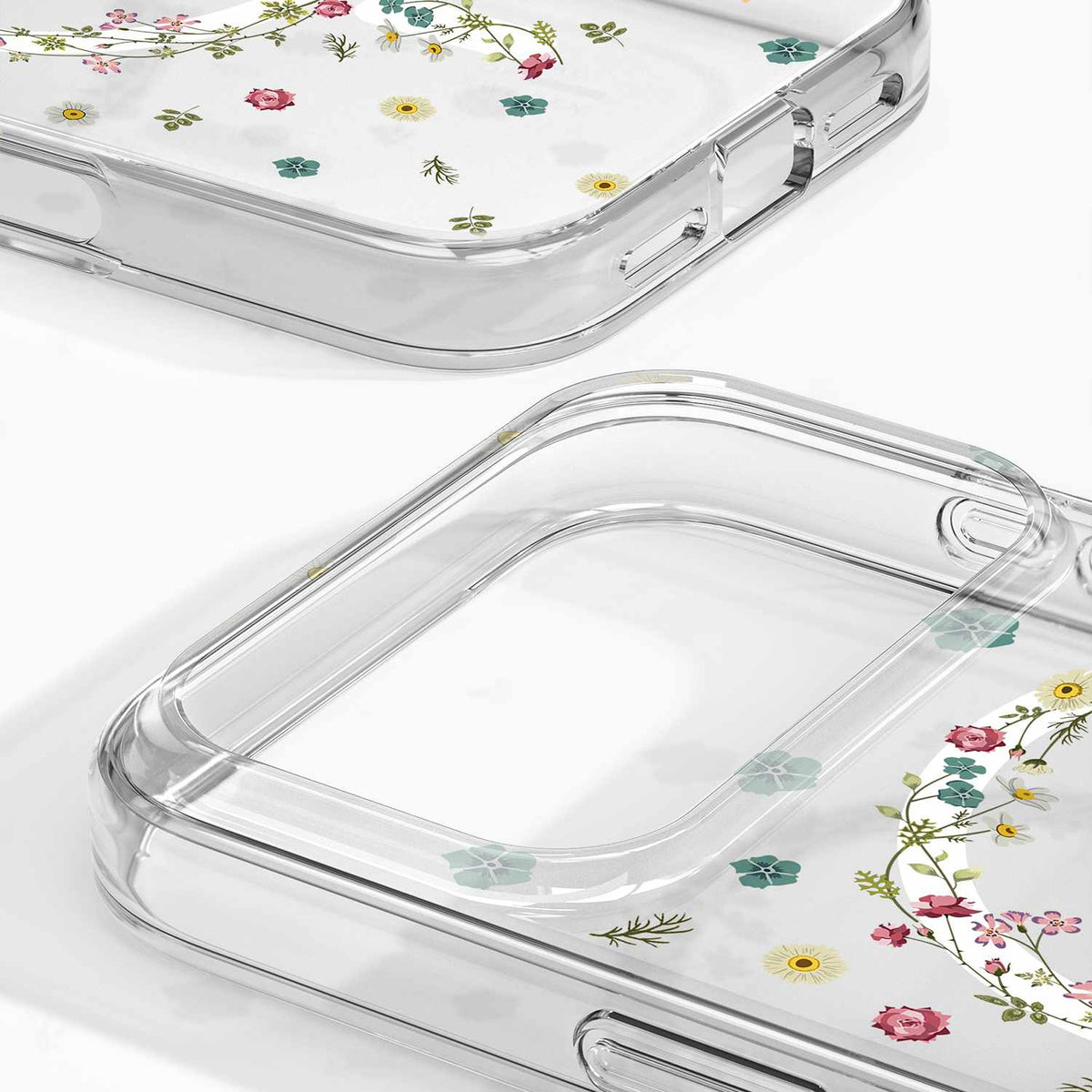 Ideal of Sweden Clear MagSafe Case Petite Floral for iPhone 18 Pro/17 Pro