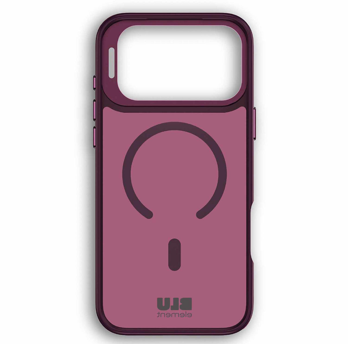 Blu Element Chromatic Kick MagSafe Case Burgundy for iPhone 18 Pro/17 Pro