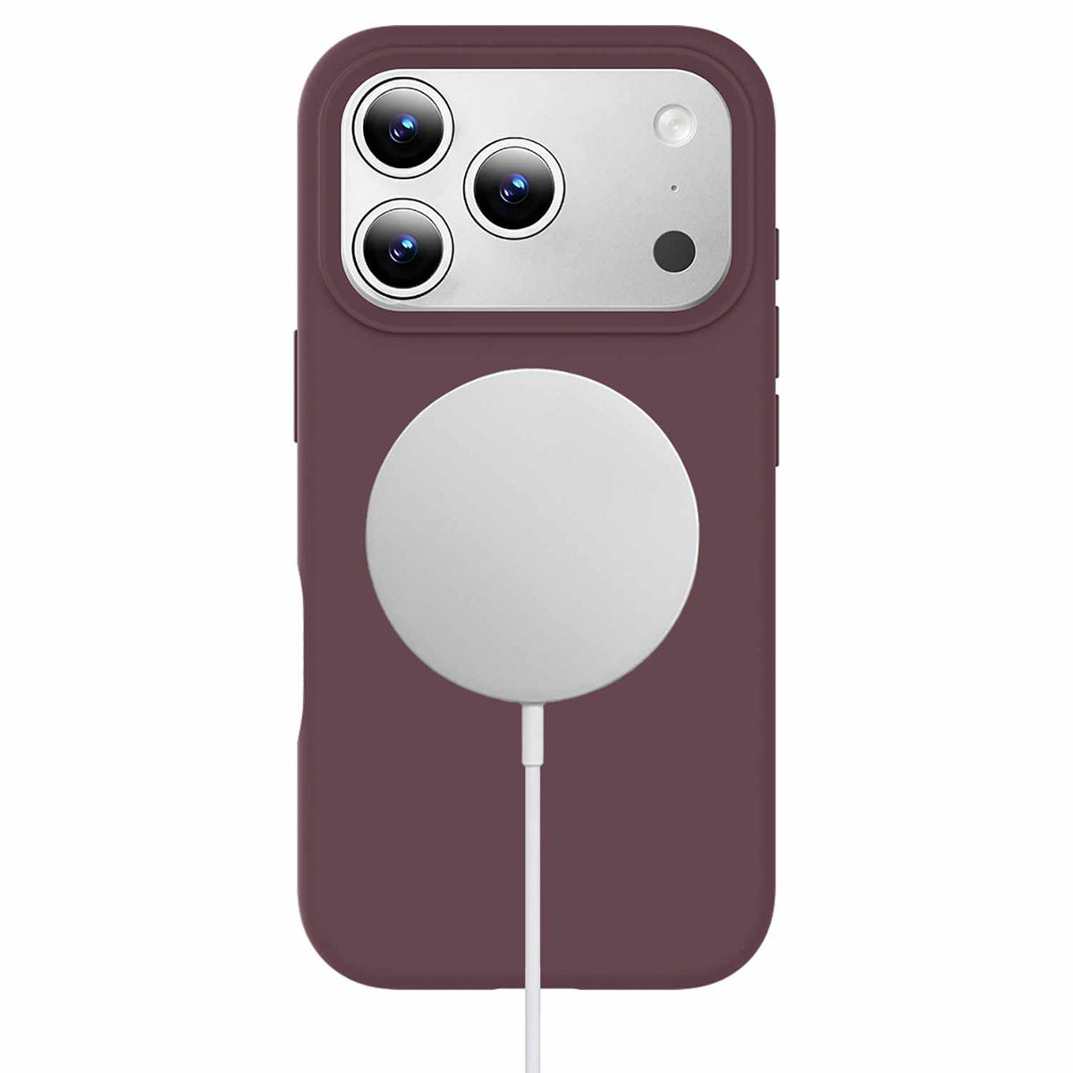 Blu Element Silicone MagSafe Case Burgundy for iPhone 18 Pro Max/17 Pro Max