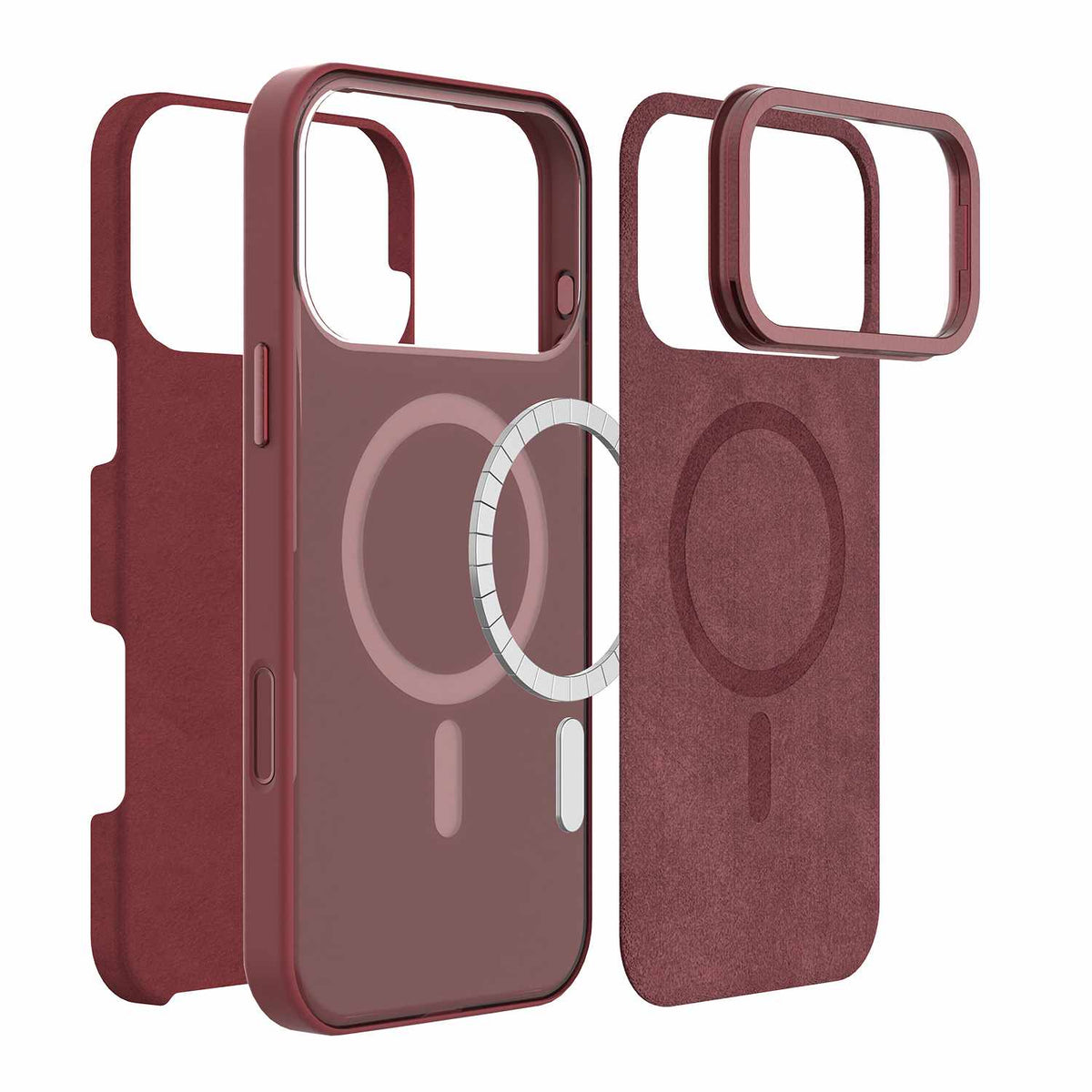 Blu Element Urban Edge Kick MagSafe Case Burgundy for iPhone 18 Pro Max/17 Pro Max