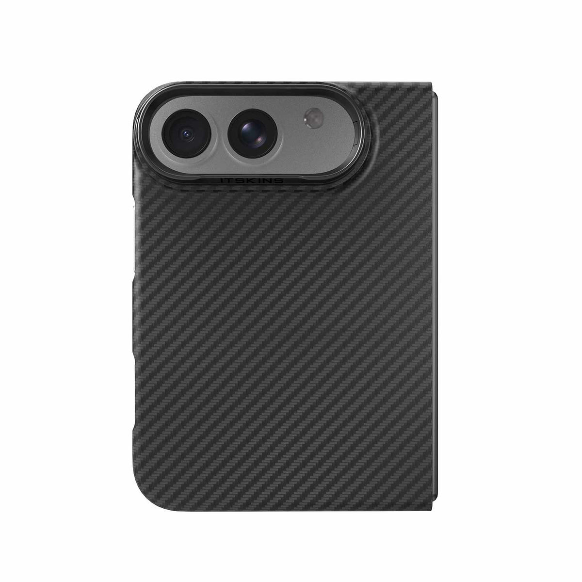 ITSKINS Supreme_R Eclipse Stand MagSafe Case Black for iPhone Duo