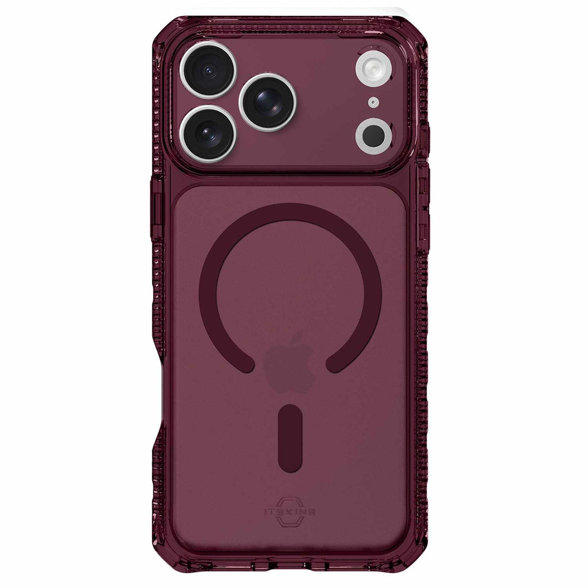 ITSKINS Hybrid_R Vapor MagSafe Case Plum for iPhone 18 Pro/17 Pro