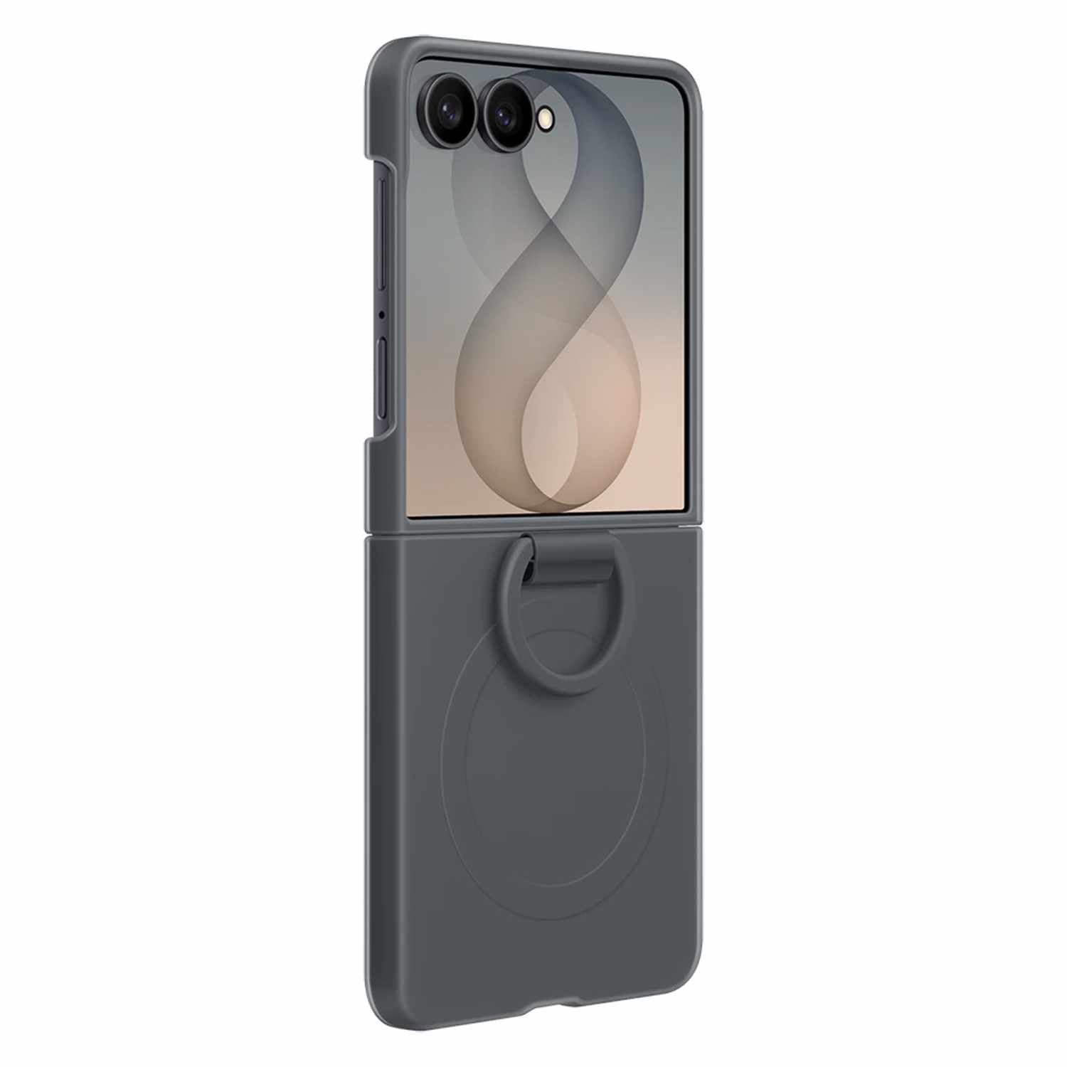 Samsung Silicone Ring Magnet Case Black for Samsung Galaxy Z Flip8