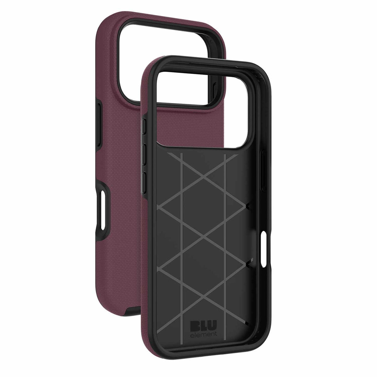 Blu Element Armour Rugged MagSafe Case Burgundy for iPhone 18 Pro/17 Pro