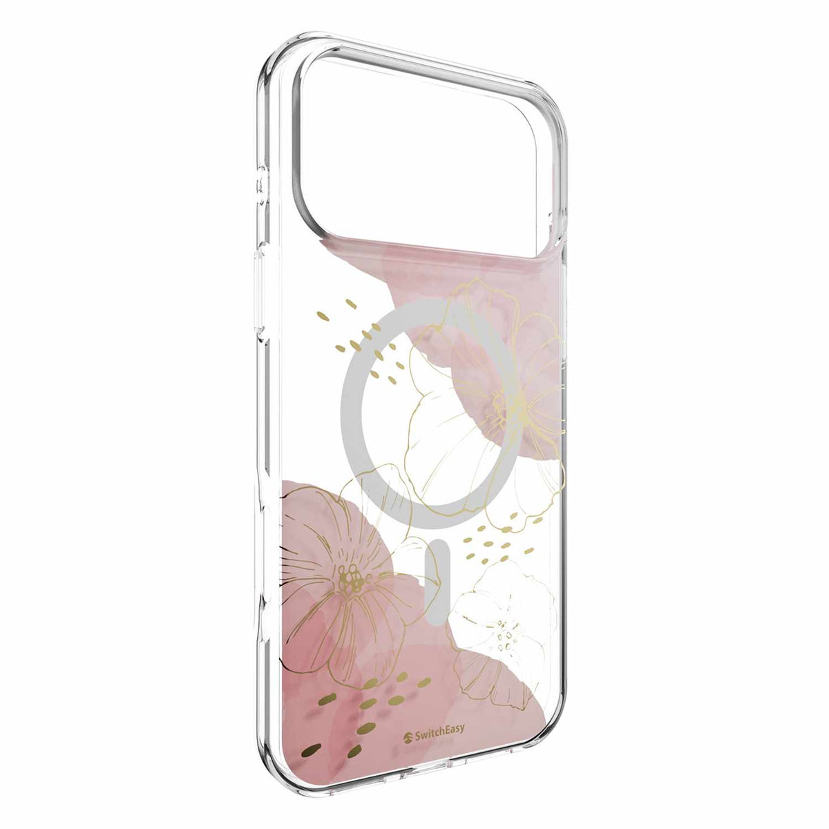 SwitchEasy Fleur M3D Patterned Protective Case Gold for iPhone 18 Pro Max/17 Pro Max