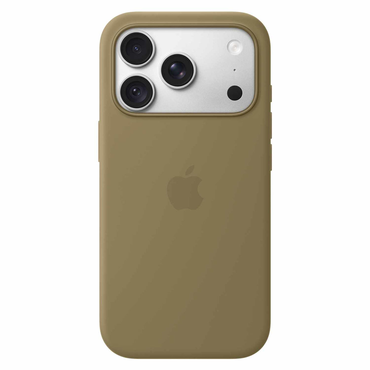 Apple Silicone Case with MagSafe Olive for iPhone 18 Pro