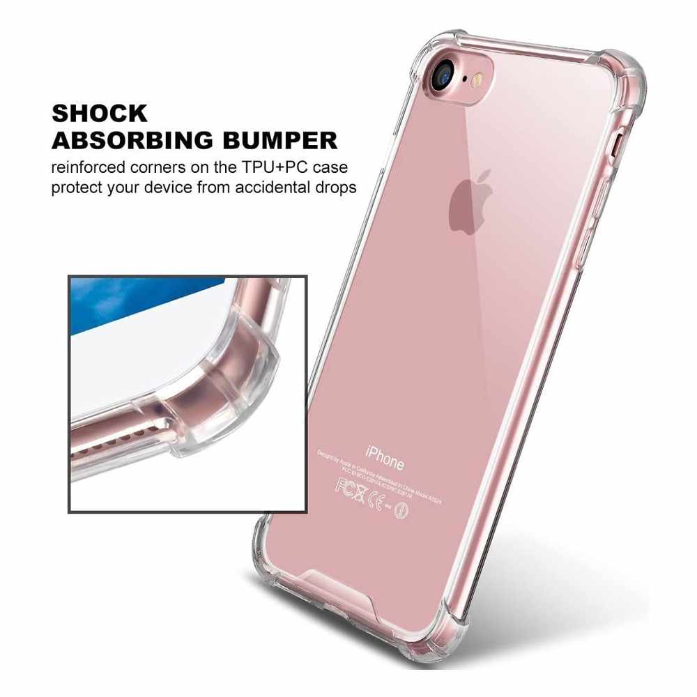 Blu Element DropZone Rugged Case Clear for iPhone SE
