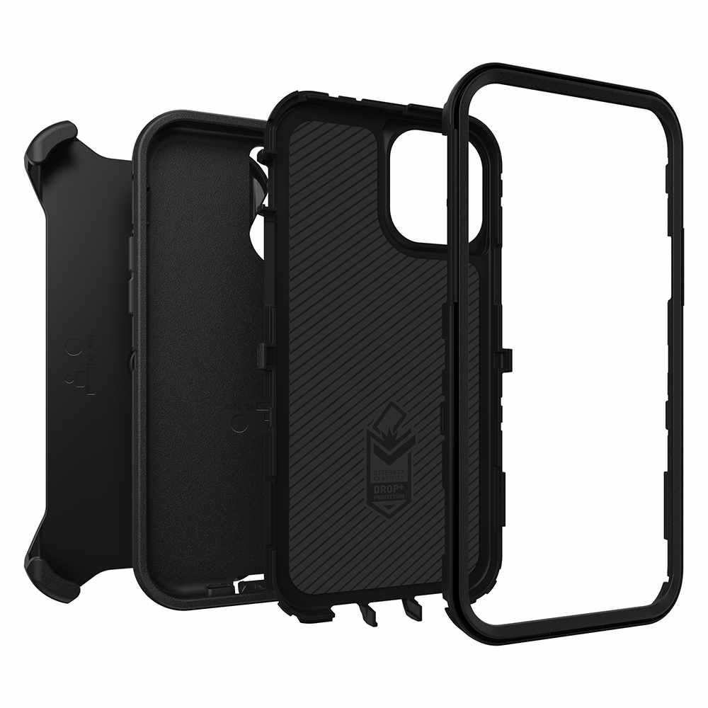 OtterBox Defender Protective Case Black for iPhone 12