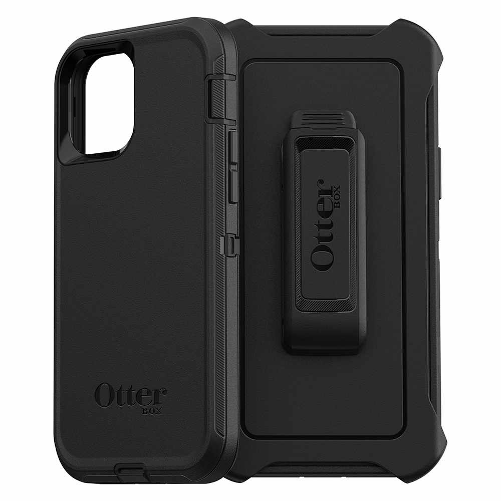 OtterBox Defender Protective Case Black for iPhone 12