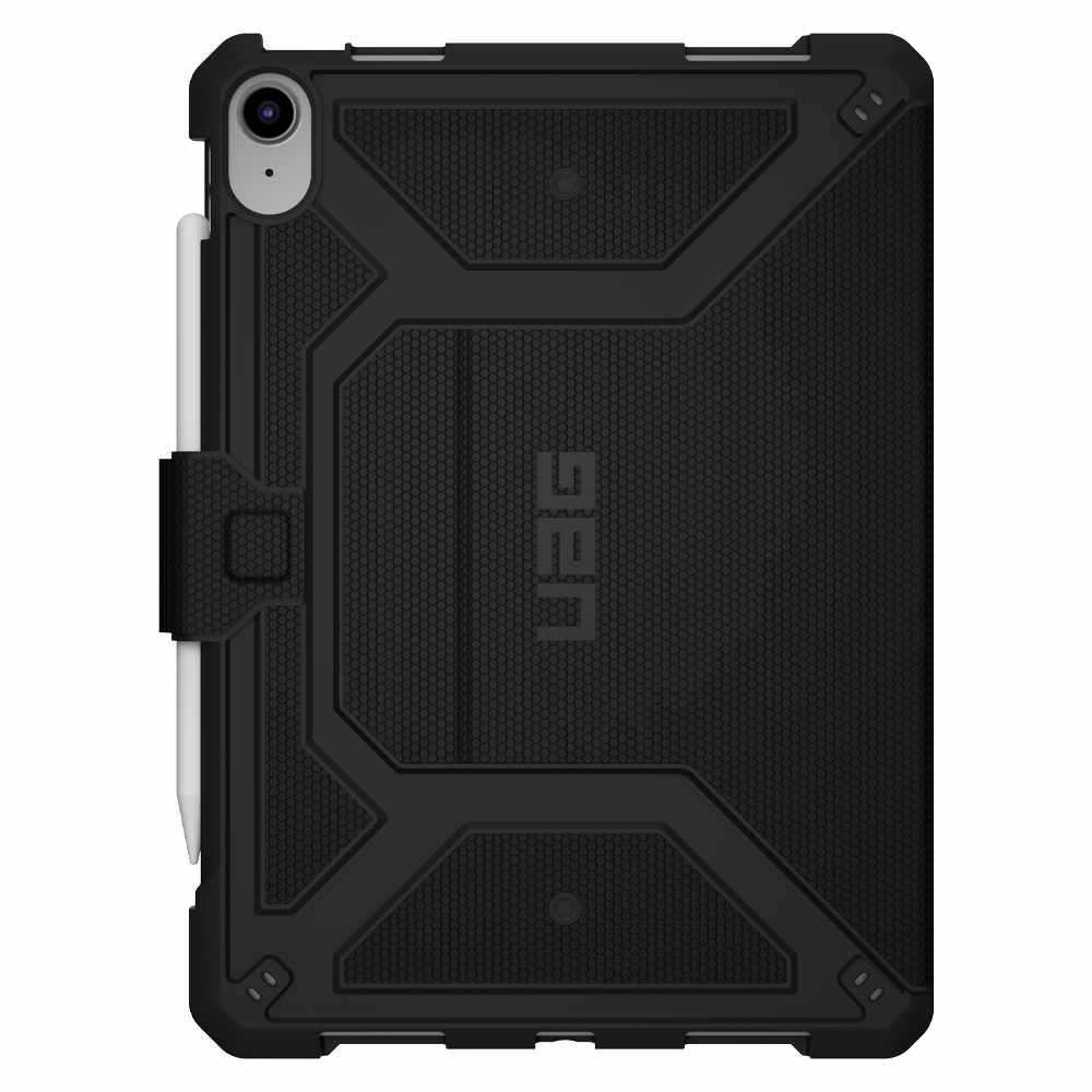 UAG Metropolis Folio Rugged Case Black for iPad 11 2025, iPad 10