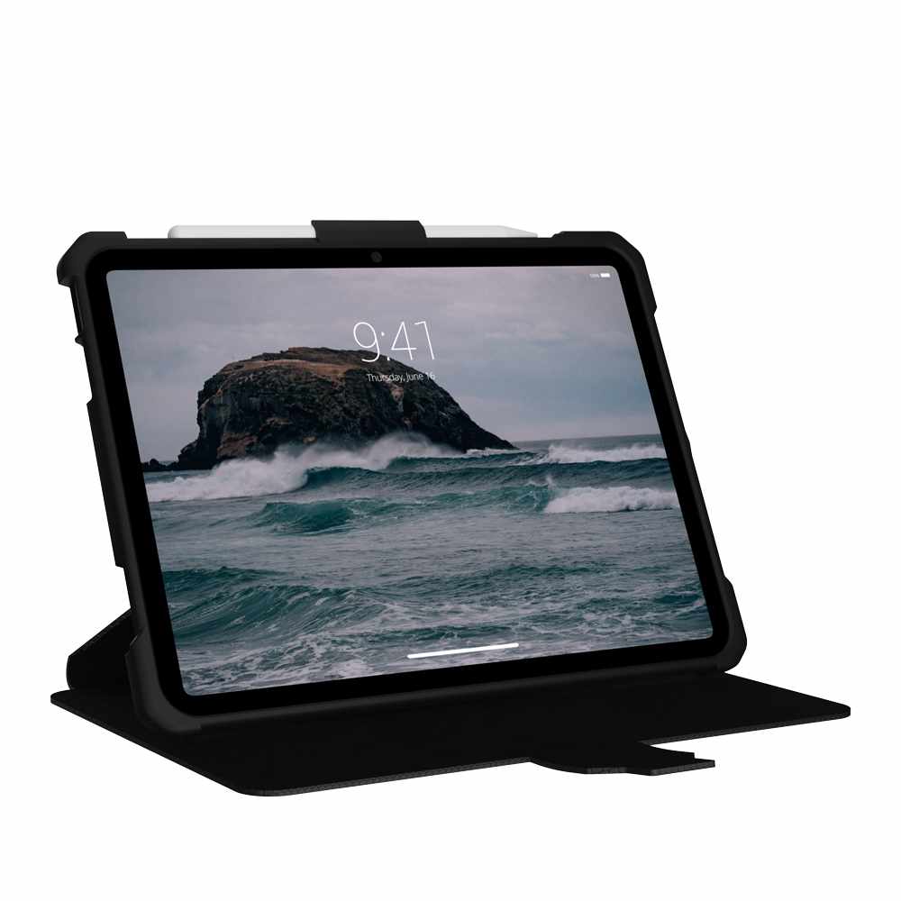 UAG Metropolis Folio Rugged Case Black for iPad 11 2025, iPad 10