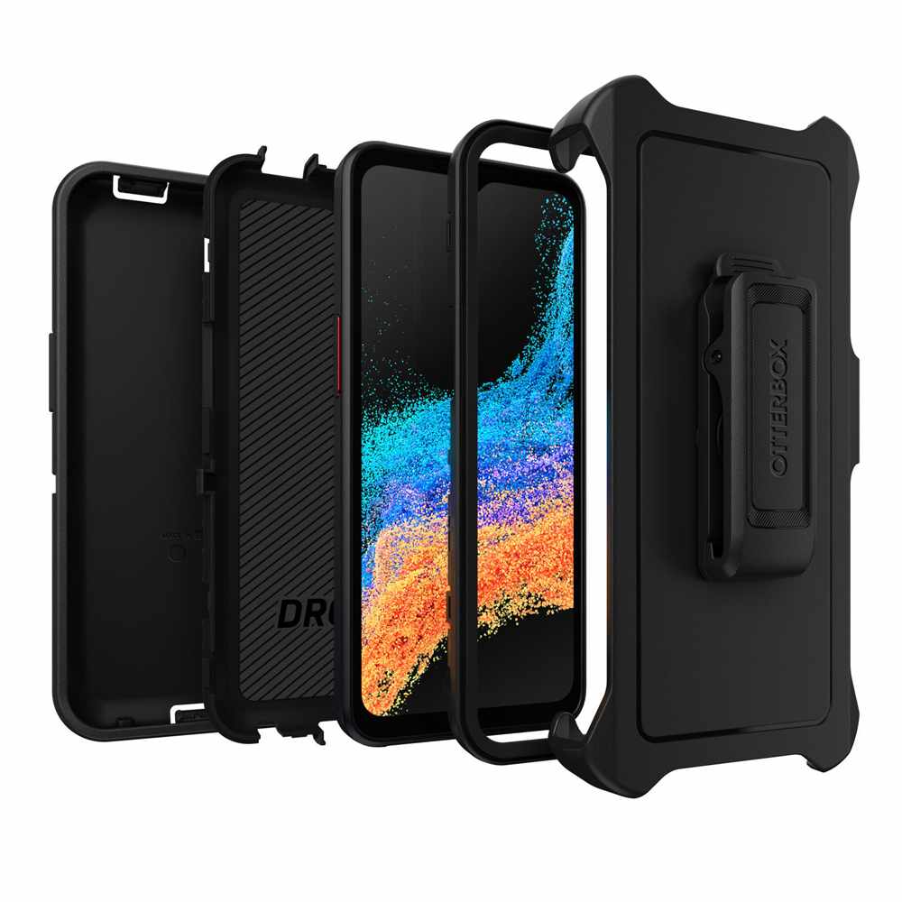 OtterBox Defender Protective Case Black for Galaxy XCover6 Pro