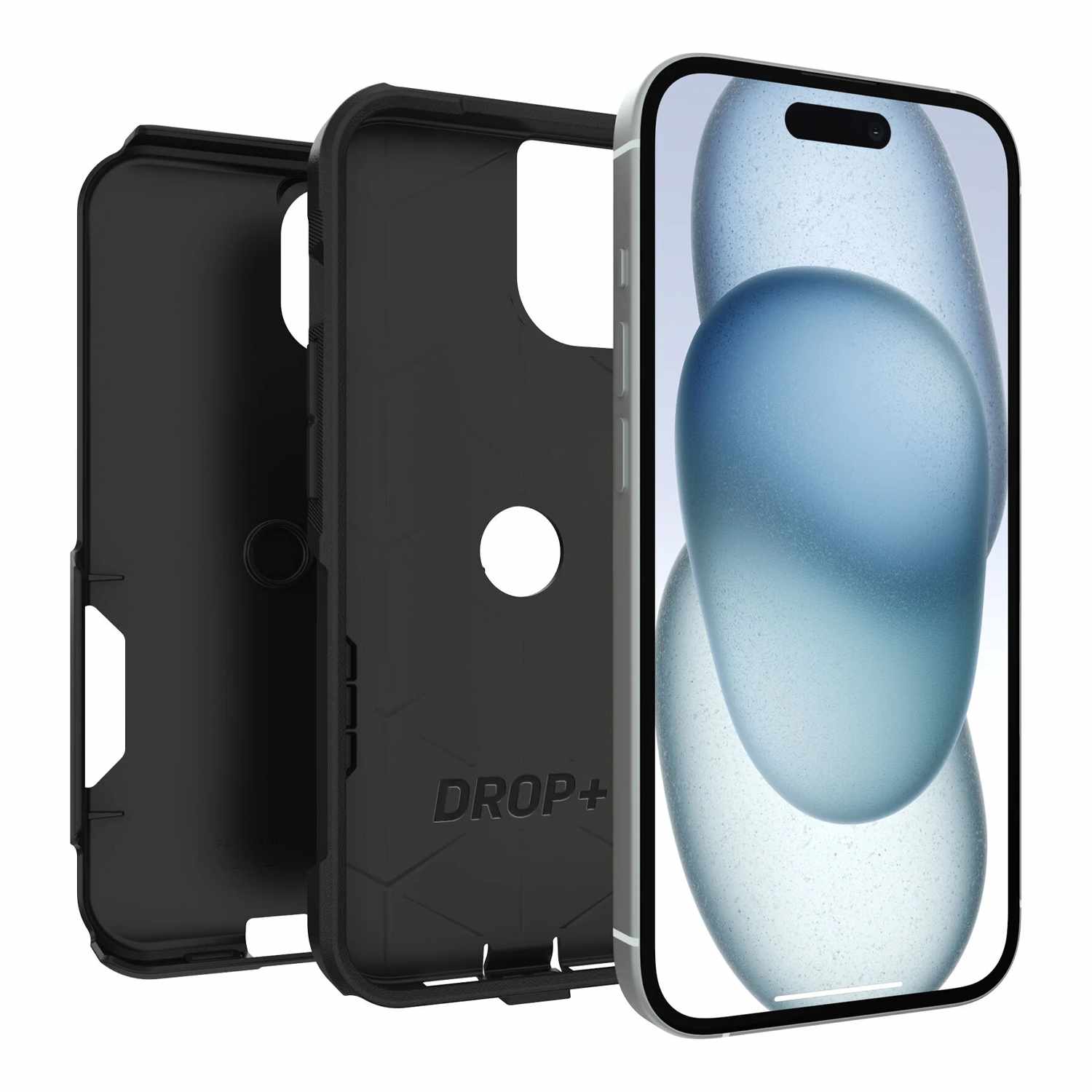OtterBox Commuter Protective Case Black for iPhone 13, iPhone 14, iPhone 15, iPhone 16e, iPhone 17e