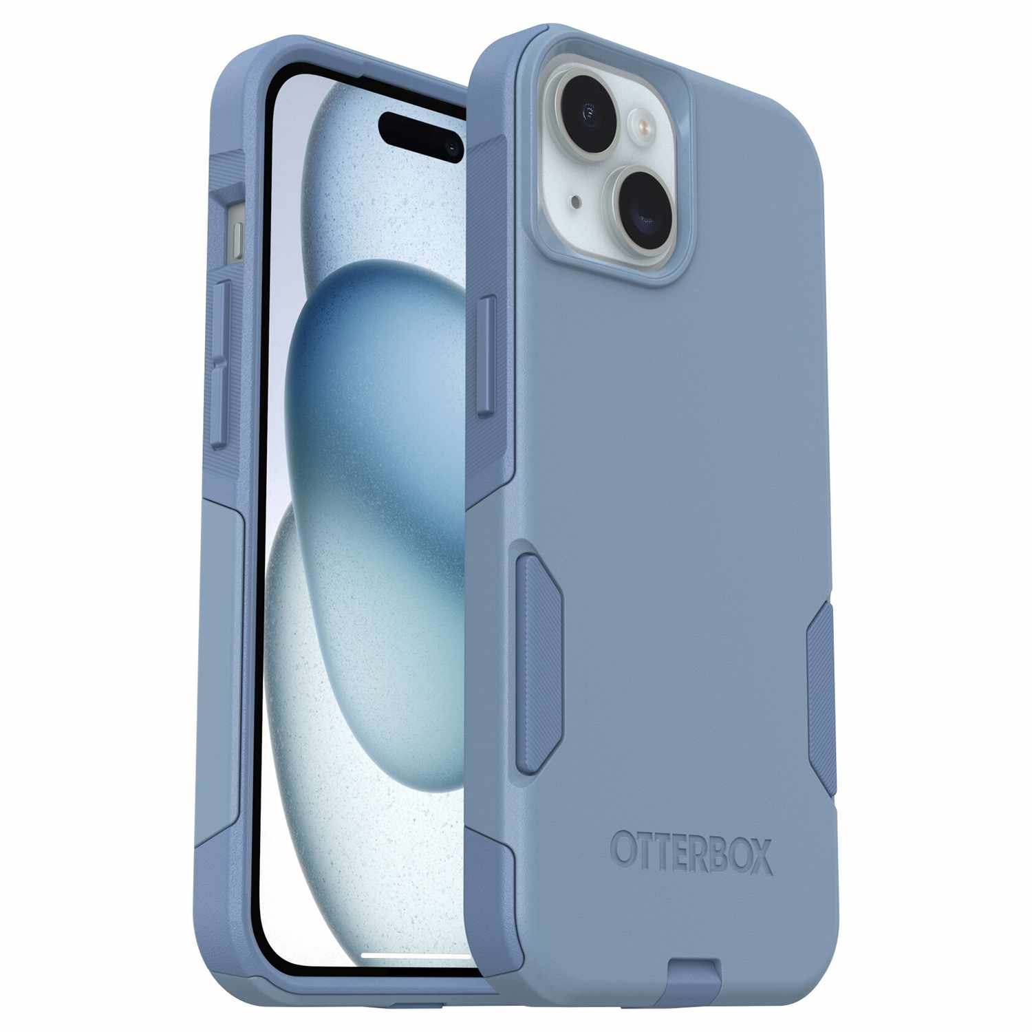 OtterBox Commuter Protective Case Crisp Denim for iPhone 13, iPhone 14, iPhone 15, iPhone 16e