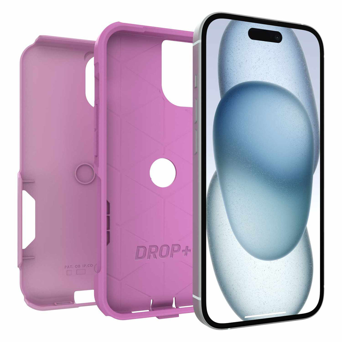 OtterBox Commuter Protective Case Run Wildflower for iPhone 13, iPhone 14, iPhone 15, iPhone 16e