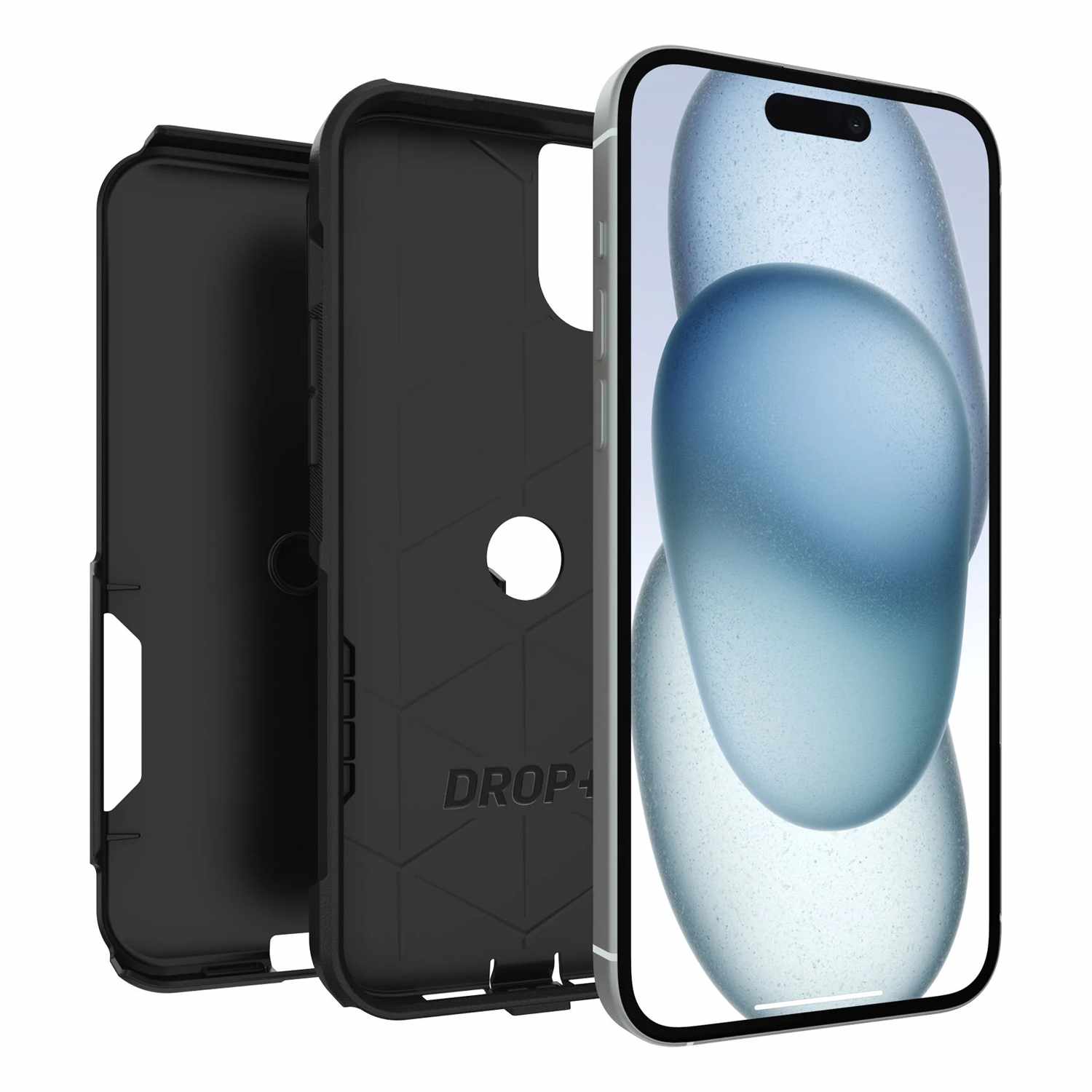OtterBox Commuter Protective Case Black for iPhone 14 Plus, iPhone 15 Plus