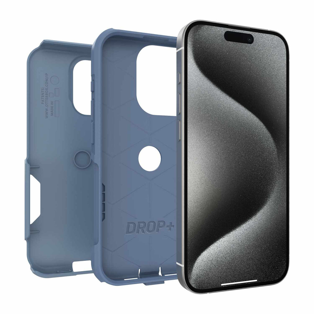 OtterBox 7792568 Commuter Case iPhone 15 Pro Crisp Denim for iPhone 15 Pro