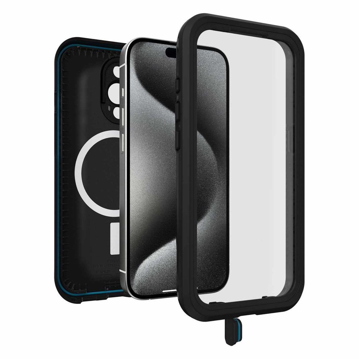 OtterBox 7793408 Fre MagSafe Case iPhone 15 Pro Black for iPhone 15 Pro