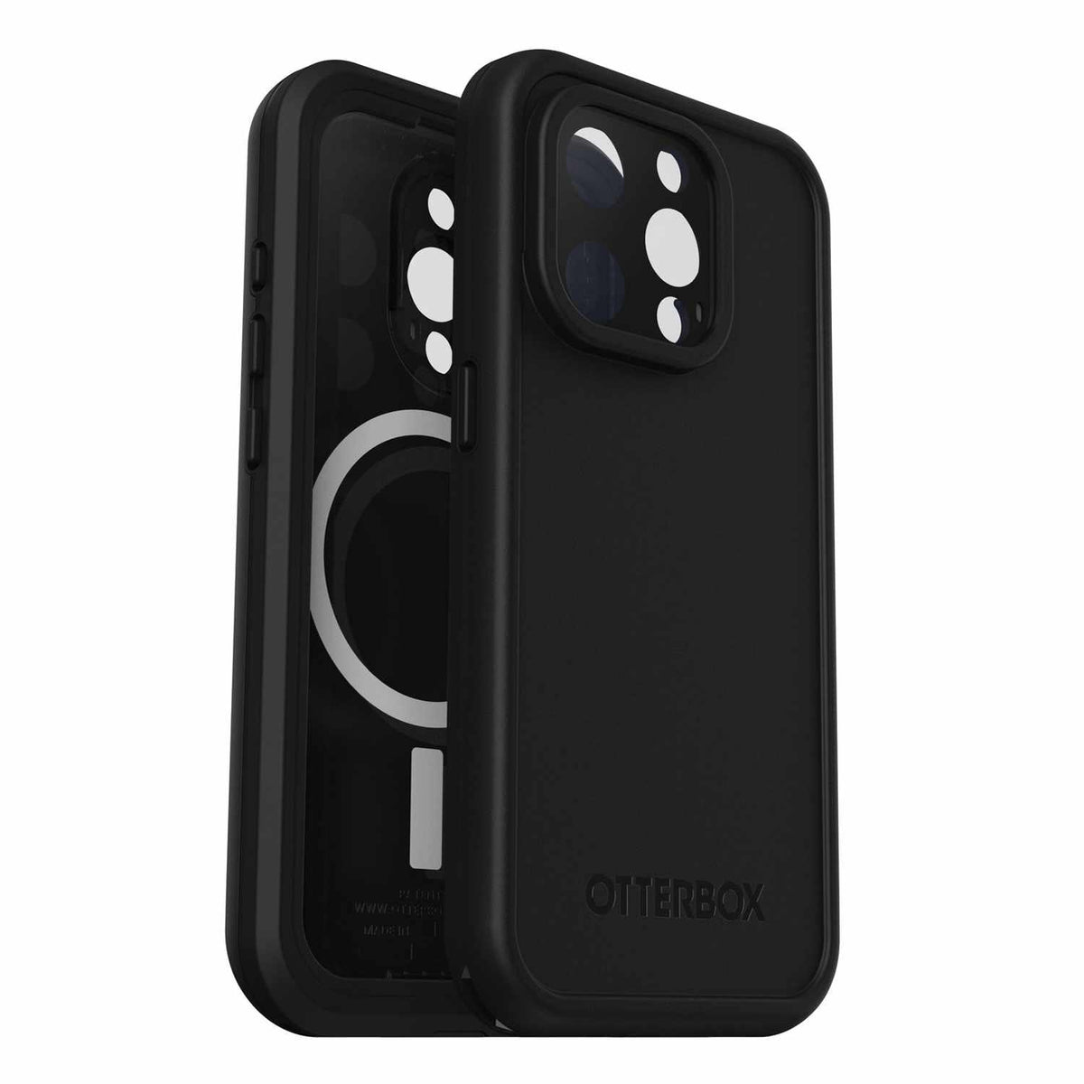 OtterBox 7793408 Fre MagSafe Case iPhone 15 Pro Black for iPhone 15 Pro