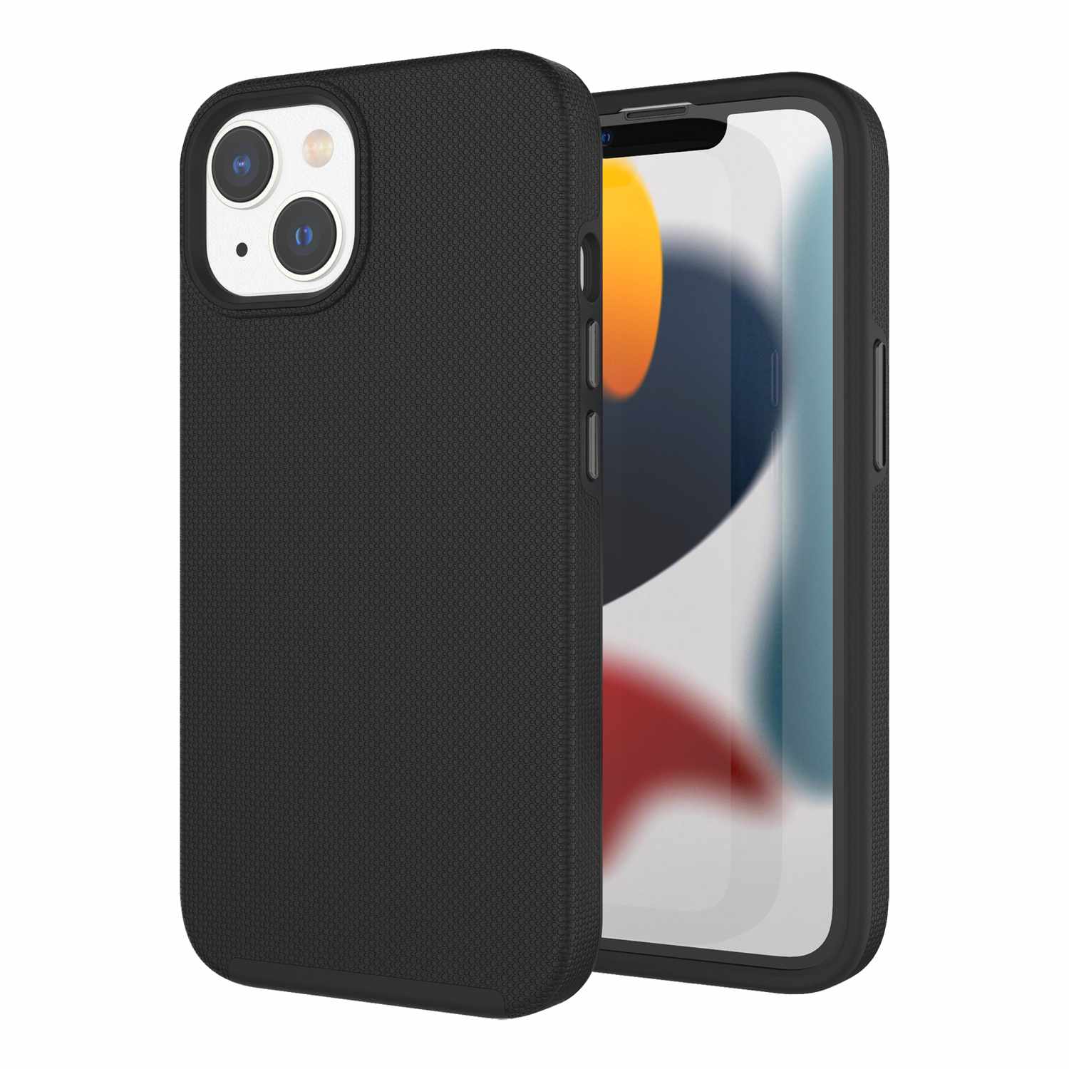 BEA2XWMSIP15 Armour Rugged MagSafe Case iPhone 16e/15/14/13 Black