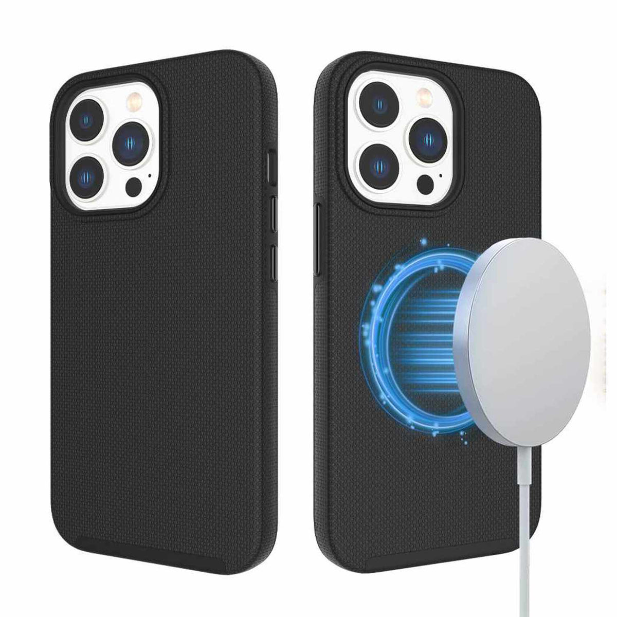 Blu Element BEA2XWMSIP15PRO Armour Rugged MagSafe Case iPhone 15 Pro Black for iPhone 15 Pro
