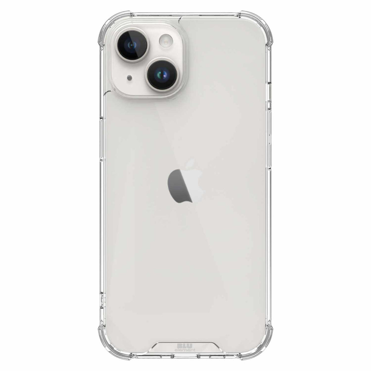 Blu Element DropZone Rugged Case Clear for iPhone 13, iPhone 14, iPhone 15, iPhone 16e, iPhone 17e