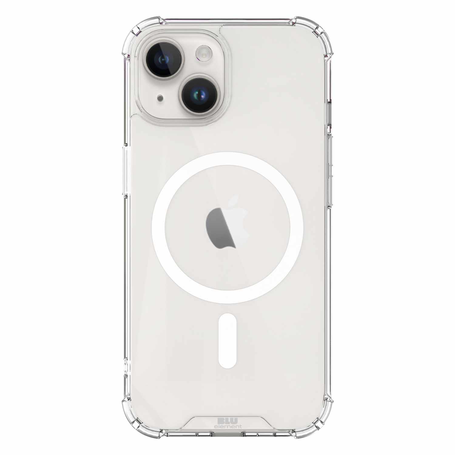 Blu Element DropZone MagSafe Case Clear for iPhone 13, iPhone 14, iPhone 15, iPhone 16e, iPhone 17e