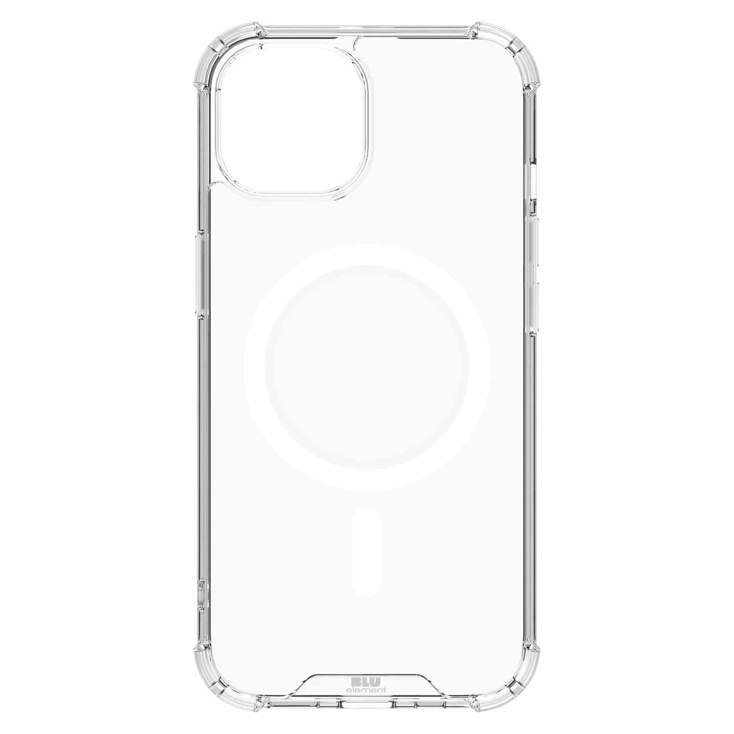 Blu Element DropZone MagSafe Case Clear for iPhone 13, iPhone 14, iPhone 15, iPhone 16e, iPhone 17e