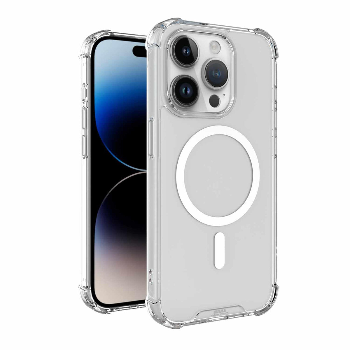 Blu Element BEDZWMSIP15PROM Dropzone Rugged MagSafe Case iPhone 15 Pro Max Clear for iPhone 15 Pro Max