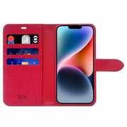 Blu Element Folio 2-in-1 Case Dark Red for iPhone 13, iPhone 14, iPhone 15, iPhone 16e, iPhone 17e