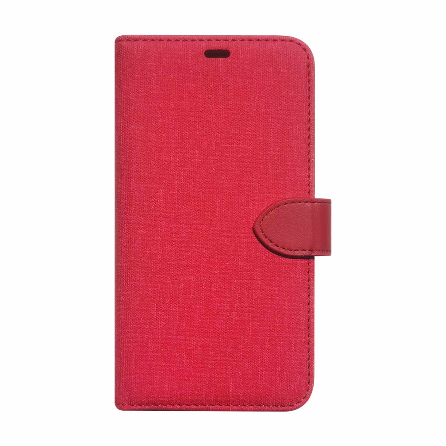 Blu Element Folio 2-in-1 Case Dark Red for iPhone 13, iPhone 14, iPhone 15, iPhone 16e, iPhone 17e