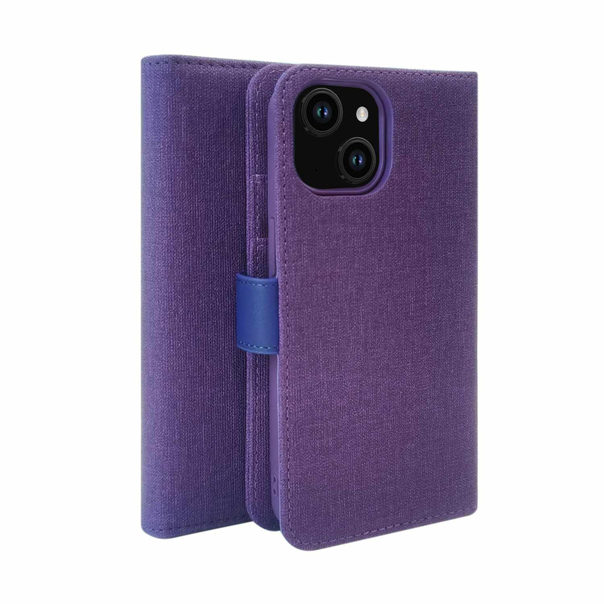 Blu Element Folio 2-in-1 Case Purple Haze for iPhone 13, iPhone 14, iPhone 15, iPhone 16e