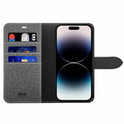 Blu Element BE2I1FIP15PRG Folio 2-in-1 Case iPhone 15 Pro Gravity Grey for iPhone 15 Pro