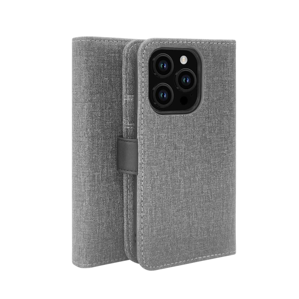 Blu Element BE2I1FIP15PRG Folio 2-in-1 Case iPhone 15 Pro Gravity Grey for iPhone 15 Pro